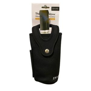 Wine Glove Wearable Bottle Holder Coozie Koozie Black New